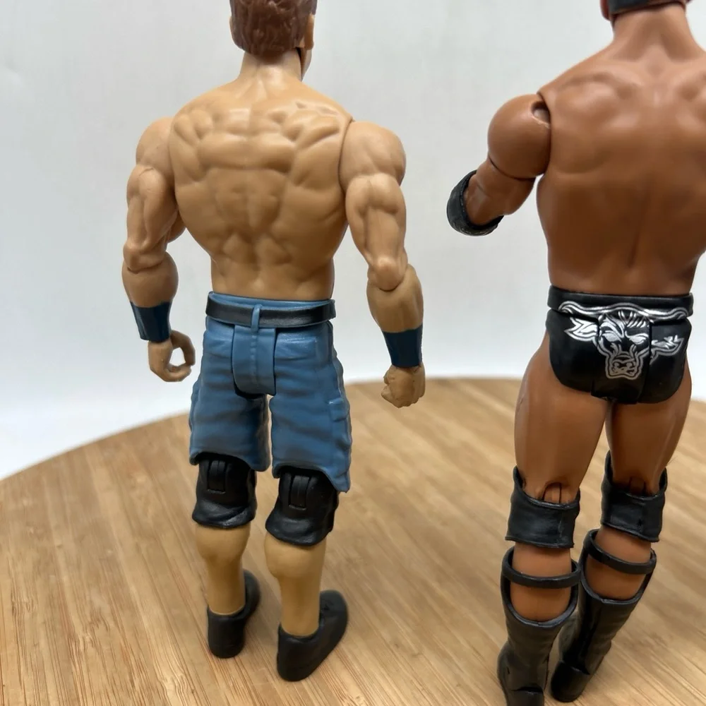 WWE John Cena The Rock Triple H‎ Wrestling Action Figures 7”.